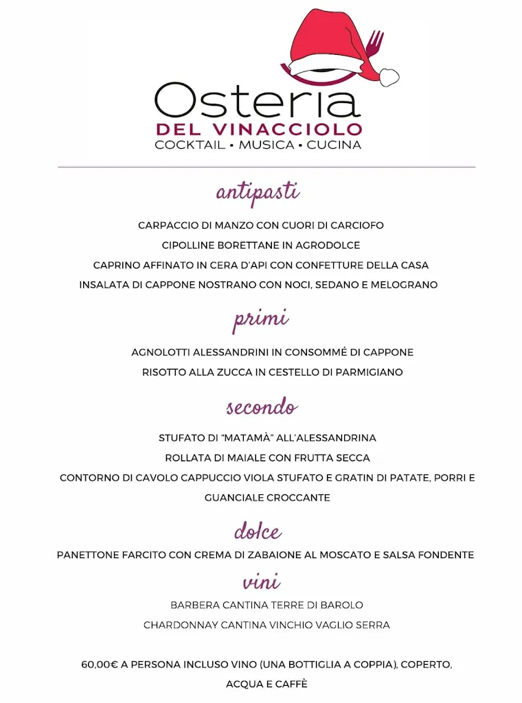 Menu_Osteria del Vinacciolo_Alessandria_immagine_3