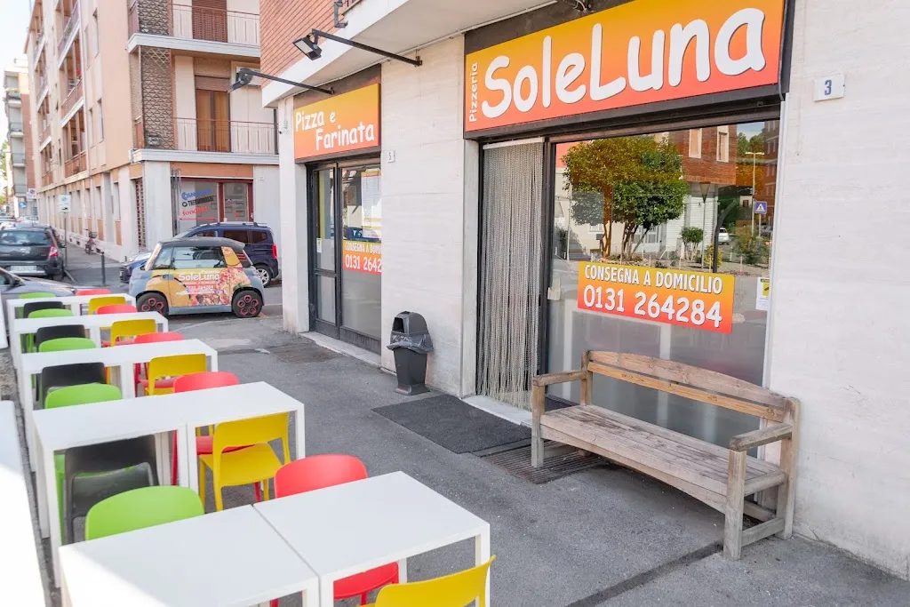 Pizzeria Soleluna restaurant in Alessandria