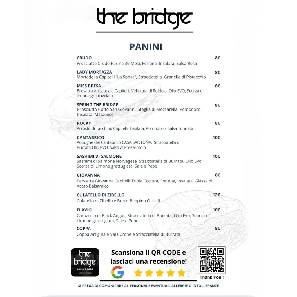 Menu_The Bridge Drink & Food_Alzano Scrivia_immagine_4