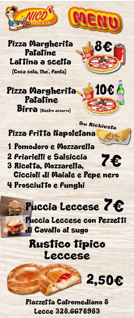 Menu_Nicò Pizza e Co. - Rosticceria | Pizzeria - Lecce_Castromediano_image_2