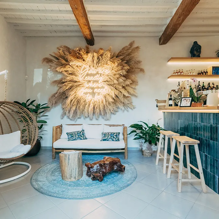 In Piazzetta restaurant in Antignano