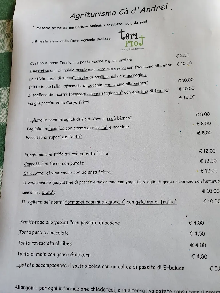 Menu_Azienda Agrituristica Cà d'Andrei_Andorno Cacciorna_immagine_3