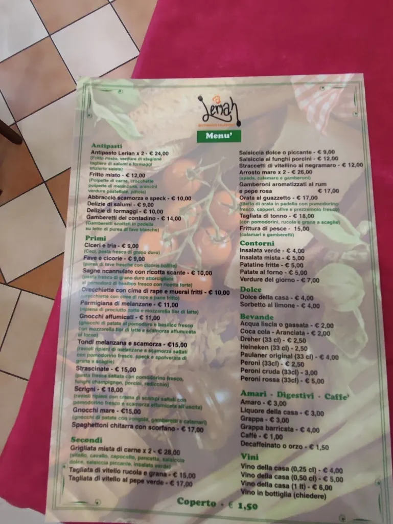 Menu_Lerian RISTORANTE salentino e Hamburgeria_Castromediano_image_3
