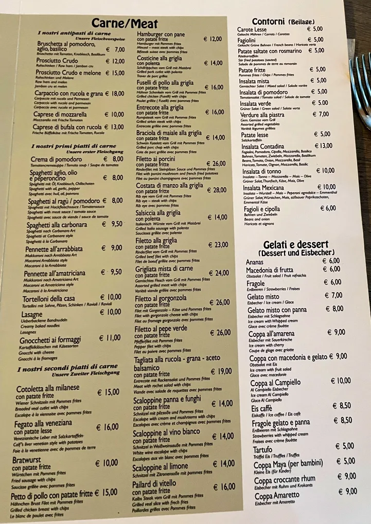 Menu_Ristorante Al Campiello_Cavallino_image_3