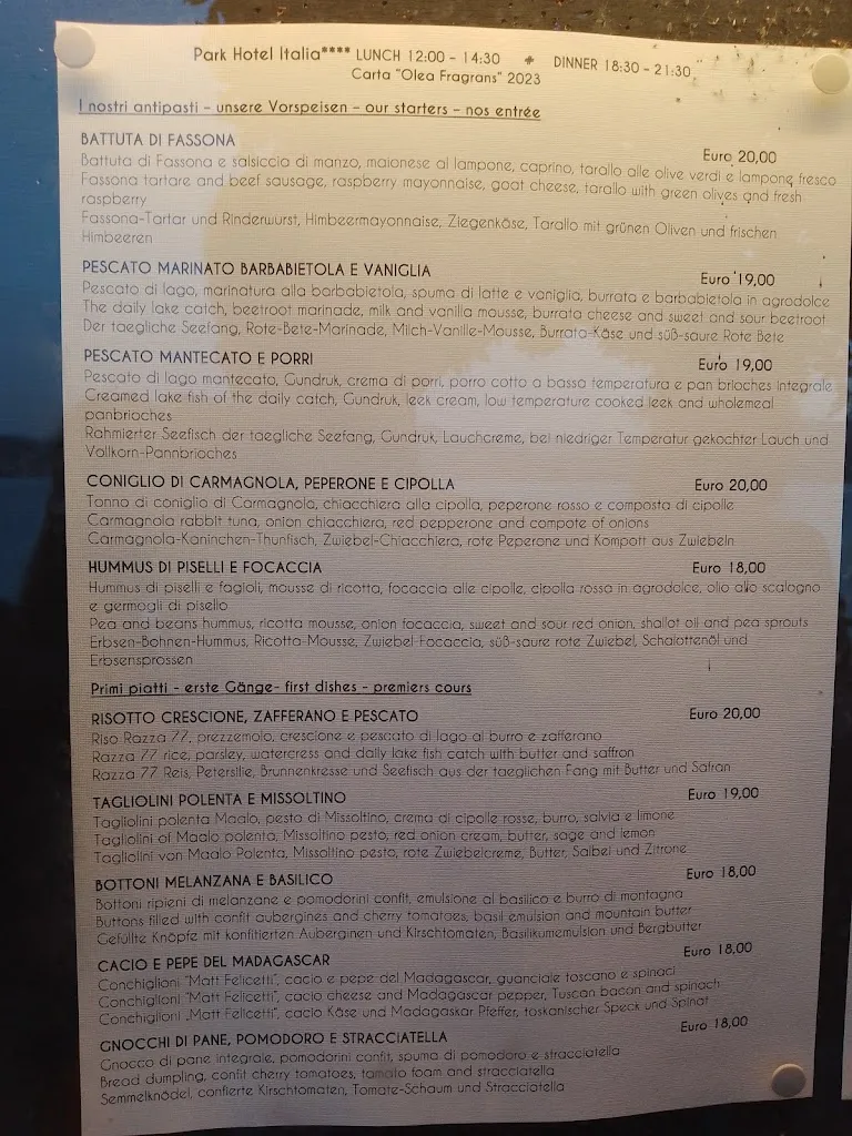 Menu_Restaurant Olea Fragrans_Aurano_image_1