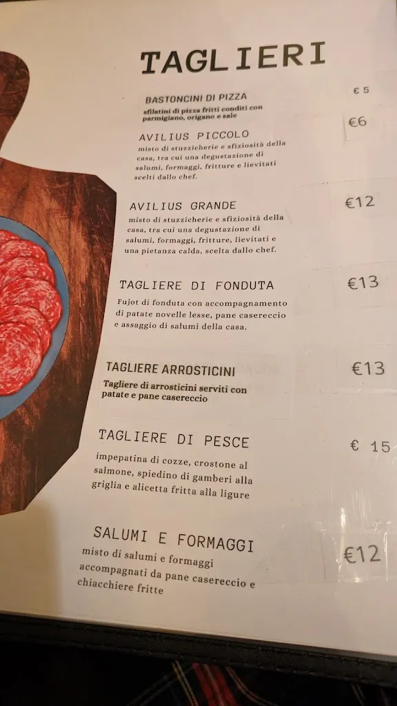 Menu_Avilius Caffetteria Osteria_Avigliana_image_1