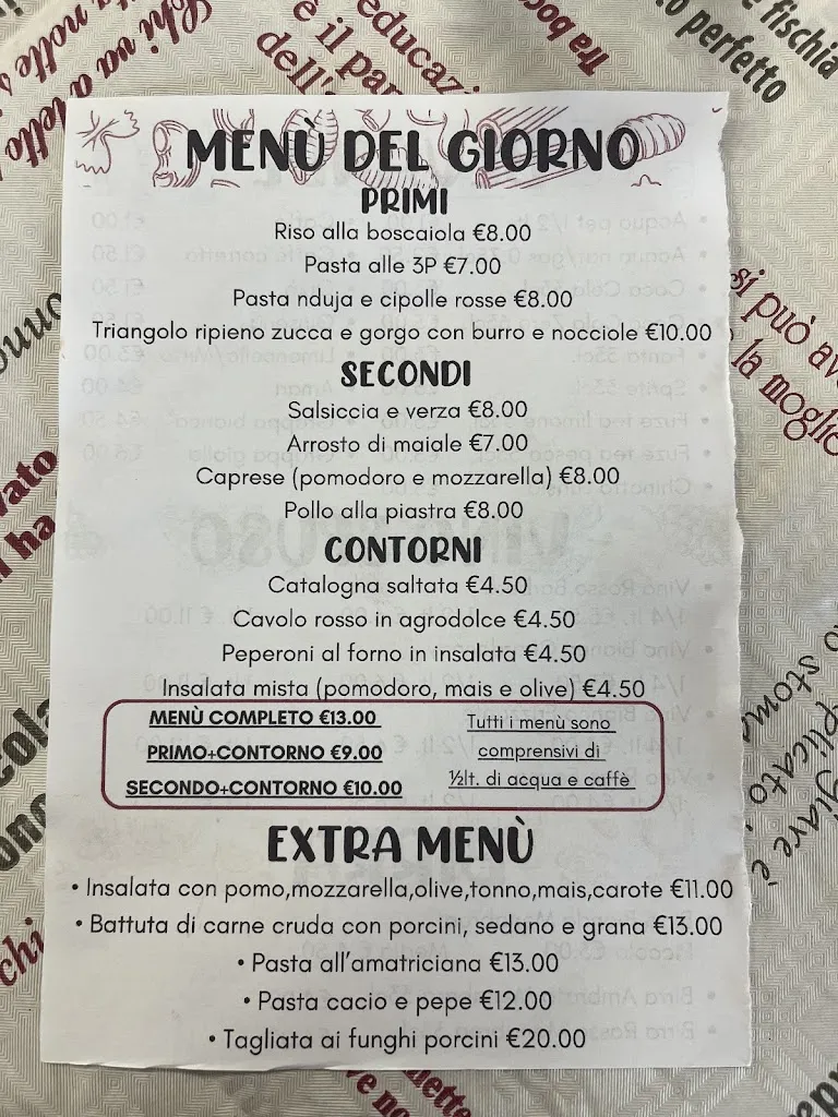 Menu_Trattoria Nonnare’_Avigliana_immagine_3