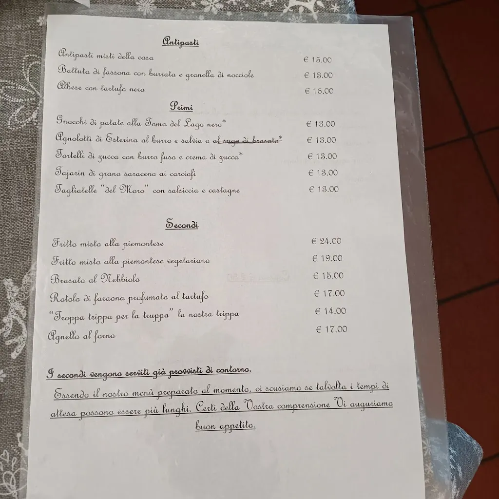Menu_Ristorante Da Esterina_Baldissero Torinese_image_1