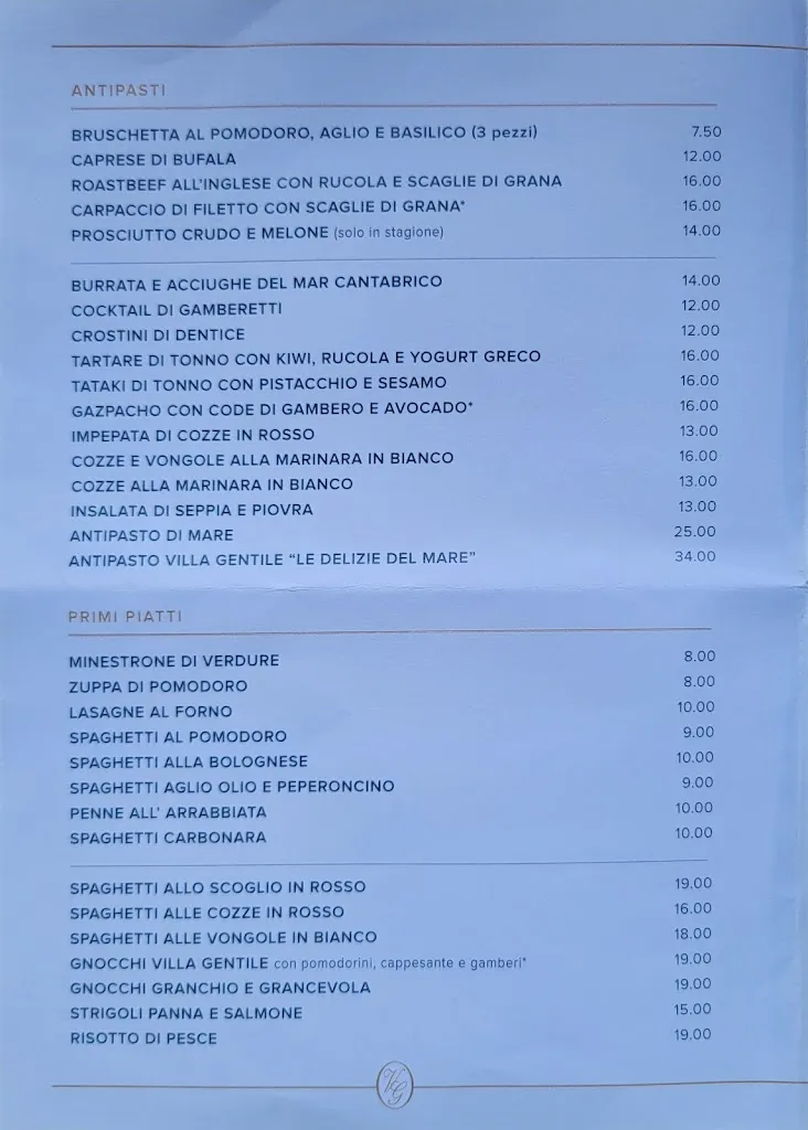 Menu_Villa Gentile_Cavallino_image_1