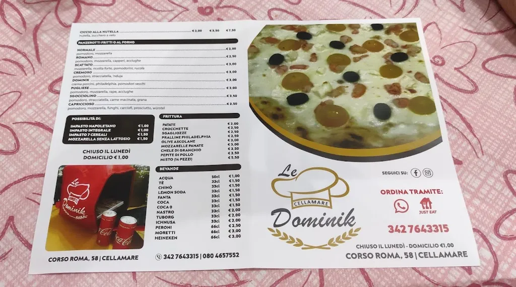 Sergio Maiorana_Le Dominik_Cellamare_review