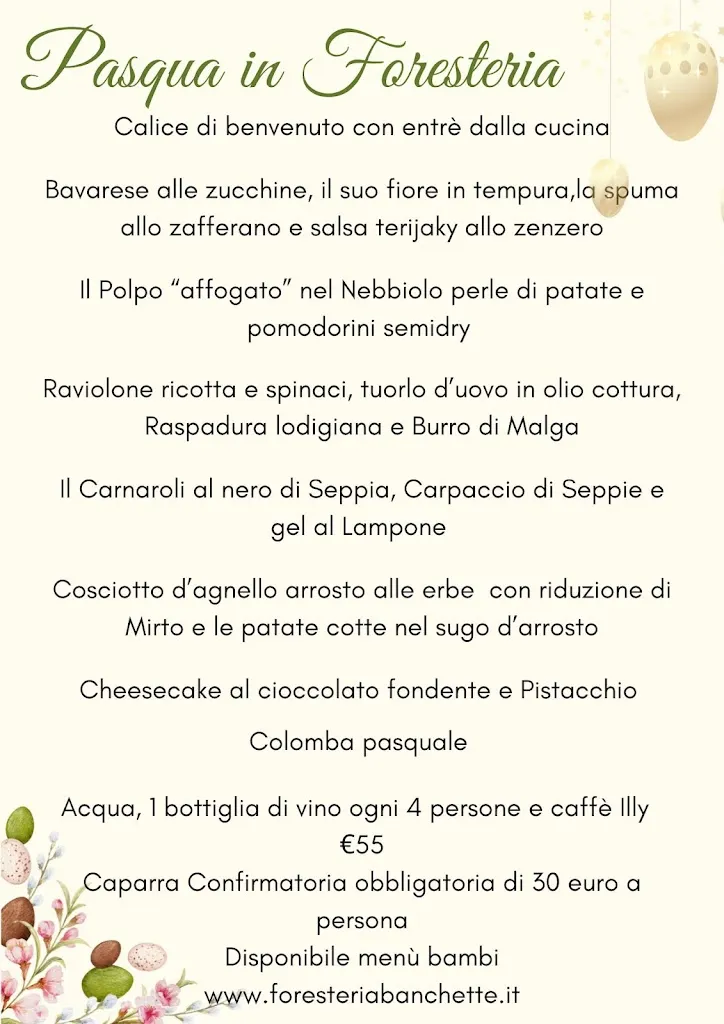Menu_La Foresteria di Banchette_Banchette_image_1