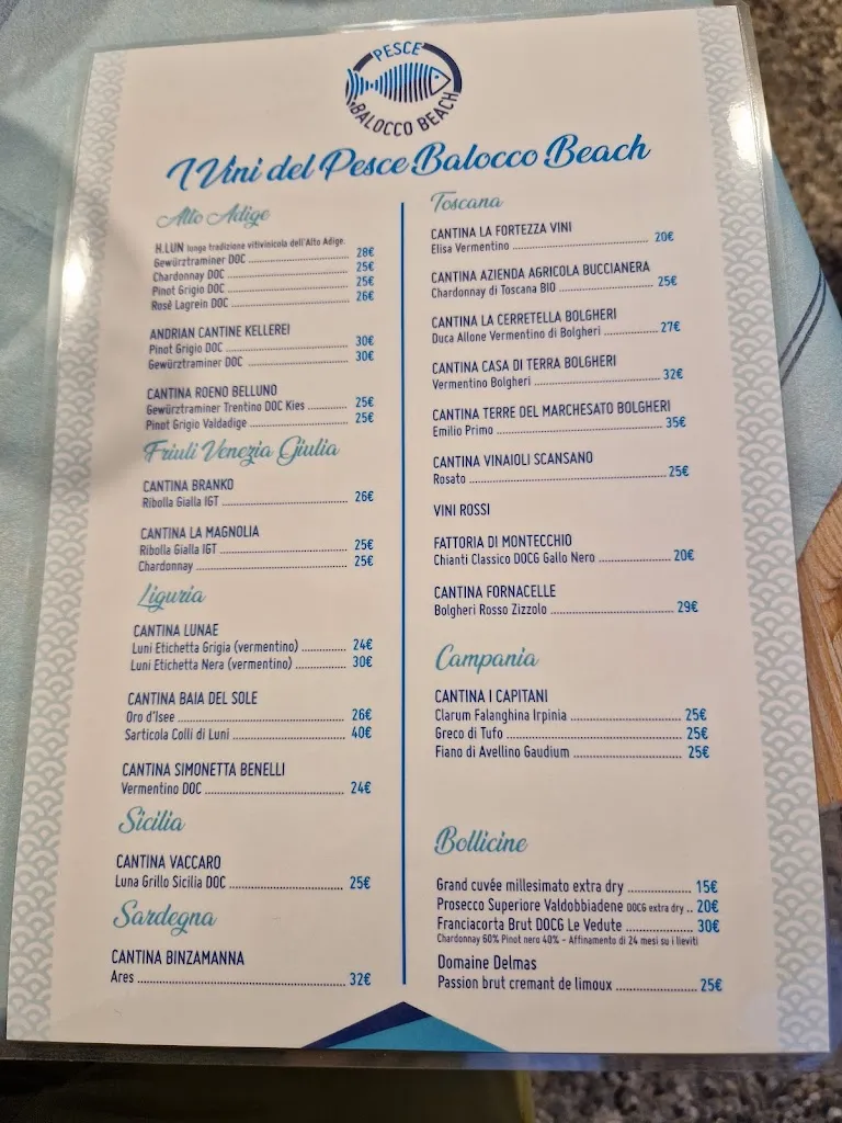 Menu_Pesce Balocco Beach_Balocco_immagine_4