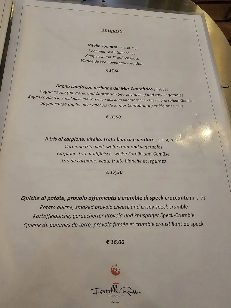 Menu_Ristorante Fratelli Rosso dal 1981_Baveno_immagine_3