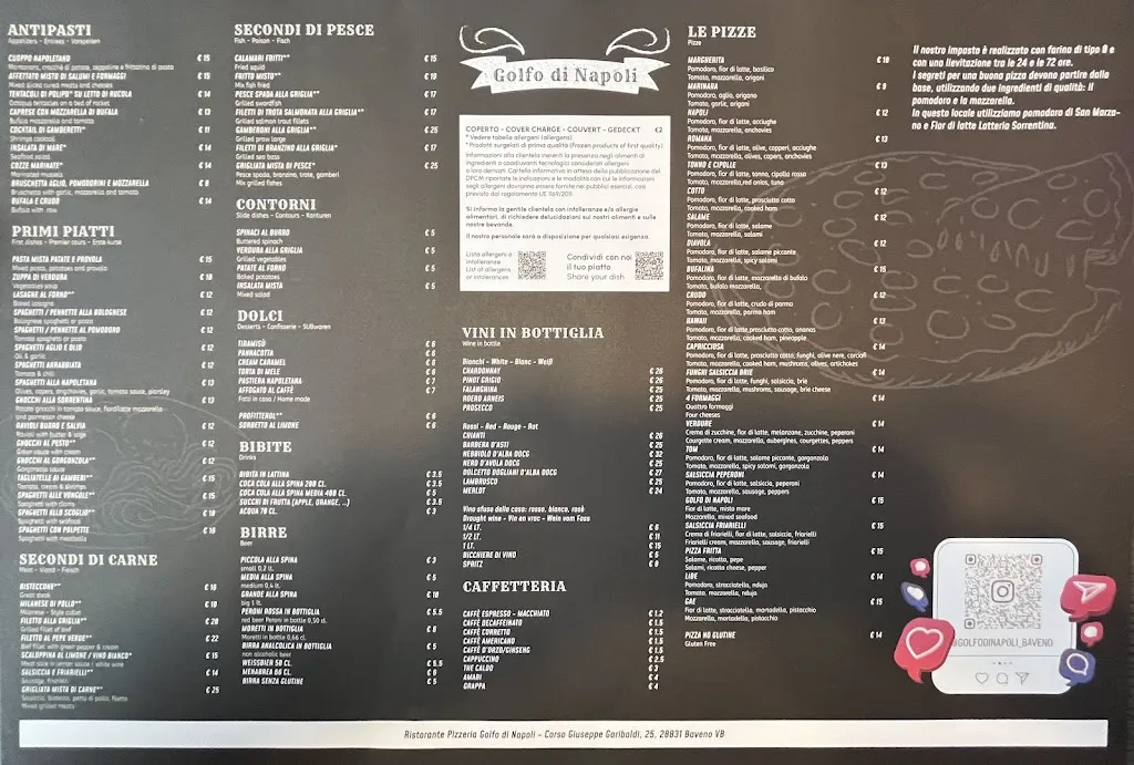 Menu_Ristorante Pizzeria Golfo di Napoli_Baveno_image_1