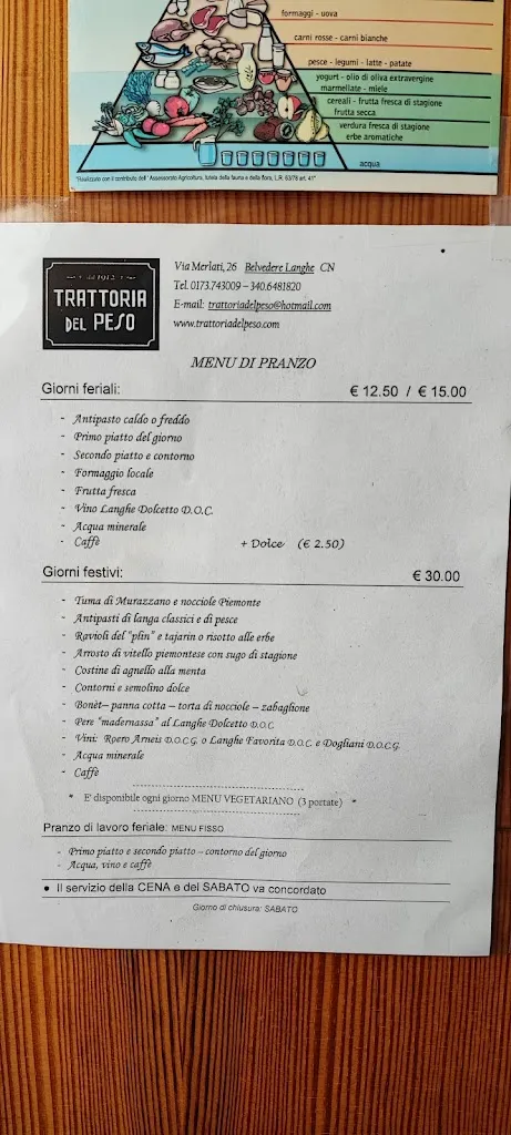 Menu_Trattoria del Peso_Belvedere Langhe_image_1