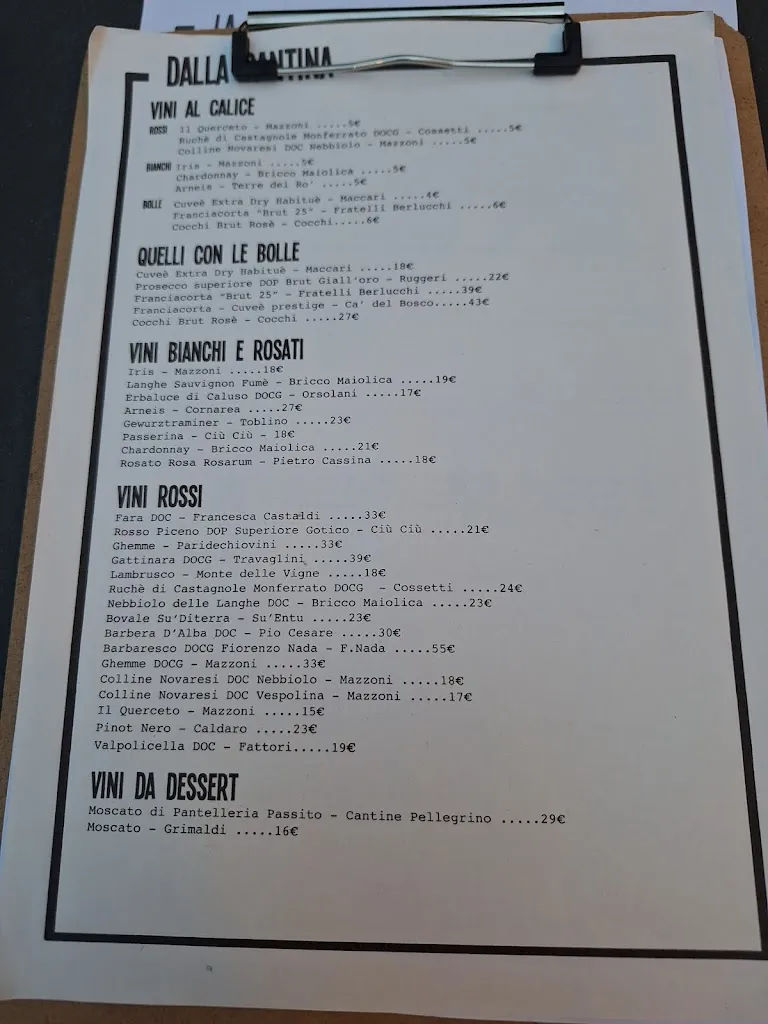 Menu_F.lli Macondo_Bellinzago Novarese_image_2