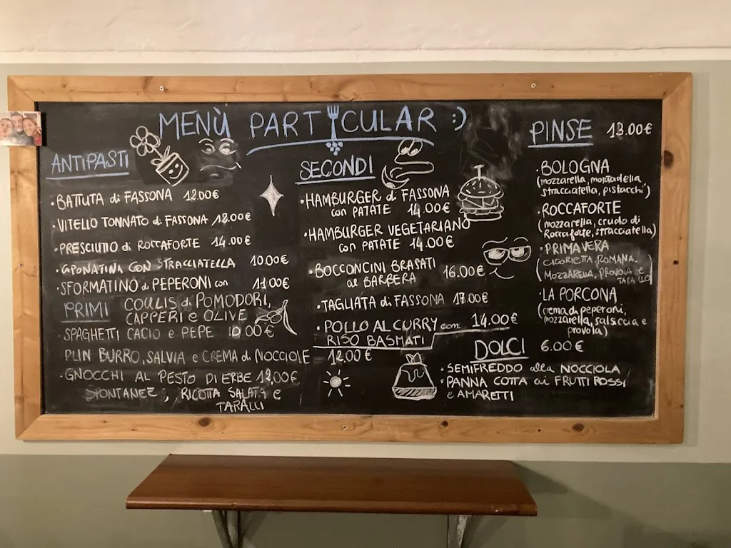 Menu_I Particular - Osteria Agricola_Bene Vagienna_image_1