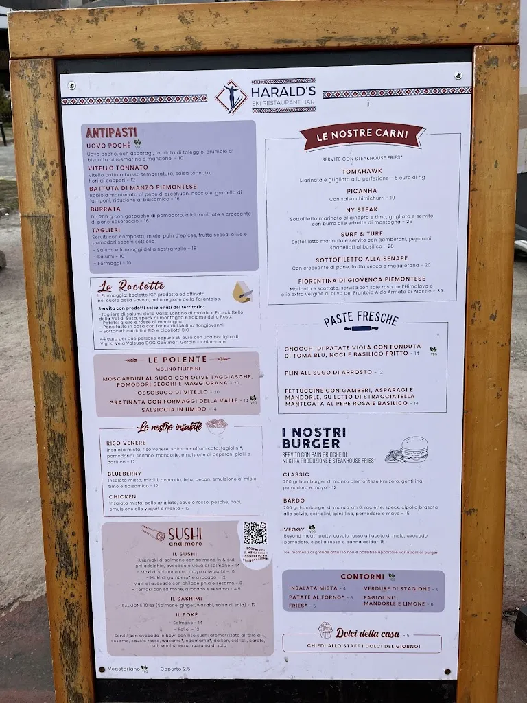 Menu_Harald's Ski Restaurant Bar_Bardonecchia_image_2