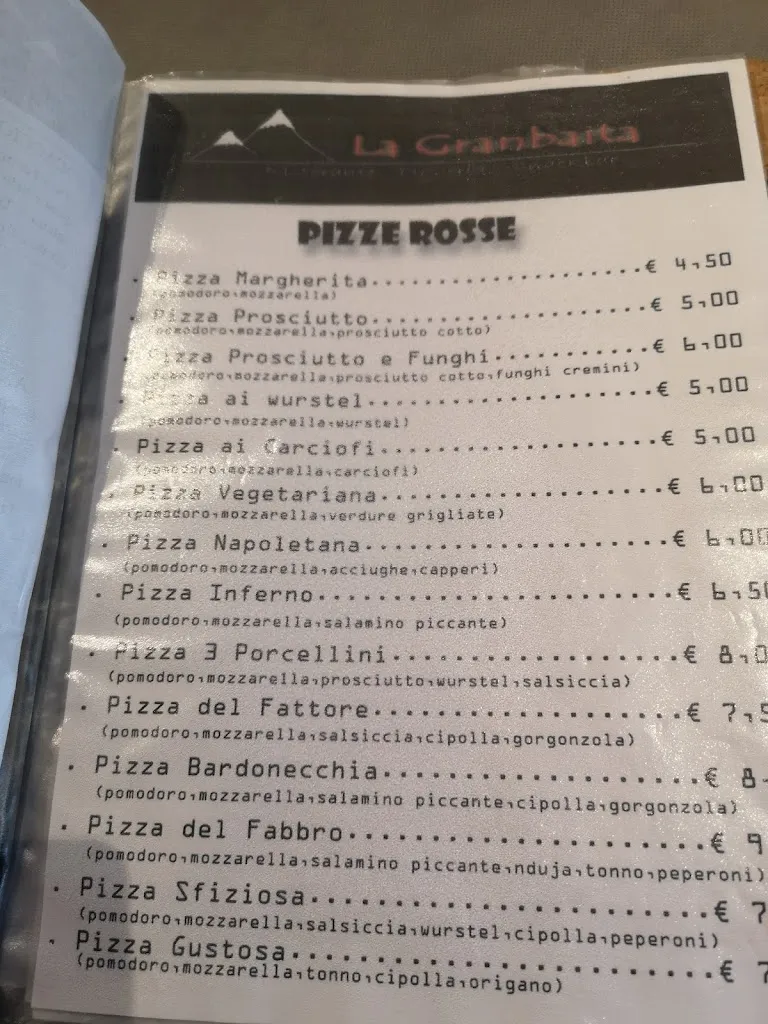 Menu_Pizzeria La Gran Baita_Bardonecchia_image_1