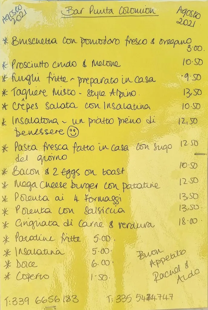 Menu_Bar Punta Colomion_Bardonecchia_immagine_1