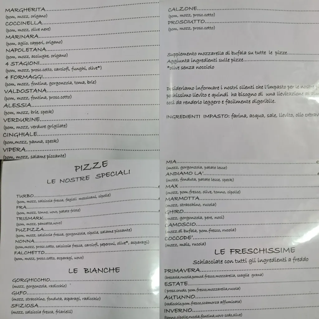 Menu_Pizzeria ristorante Andiamo Là_Bardonecchia_immagine_3