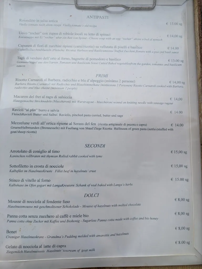 Menu_Albergo Ristorante 'l Bunet_Bergolo_immagine_2