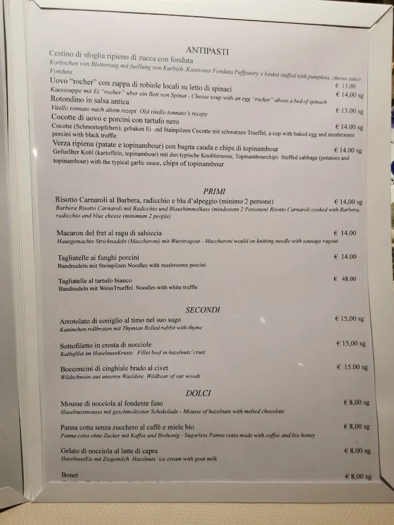 Menu_Albergo Ristorante 'l Bunet_Bergolo_immagine_4
