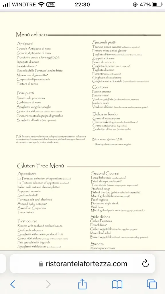 Menu_Ristorante la Fortezza_Castiglione_image_1