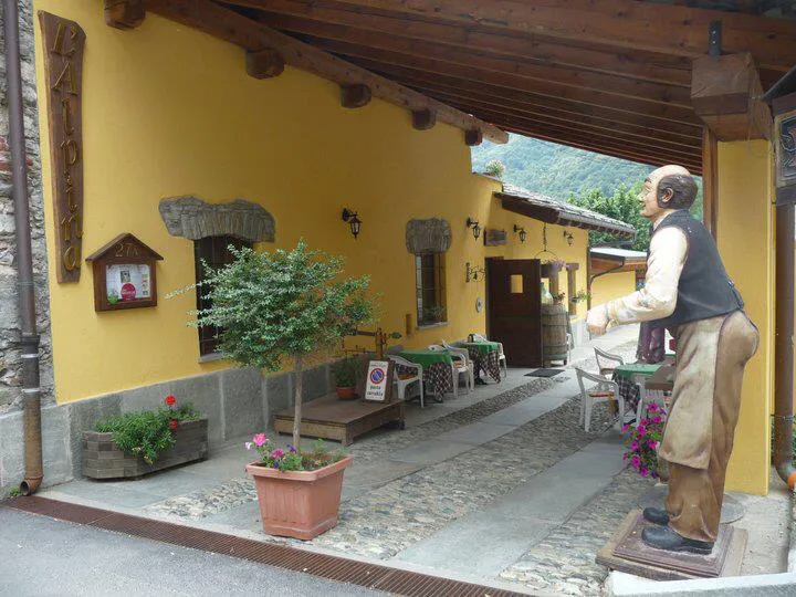 L'Alpina restaurant in Bobbio Pellice