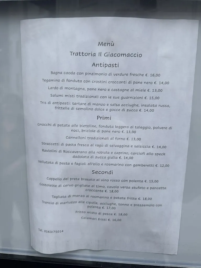 Menu_Trattoria Il Giacomaccio_Boccioleto_immagine_1