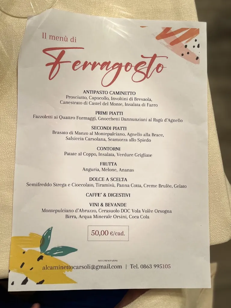 Menü_Al Caminetto_Carsoli_Bild_2