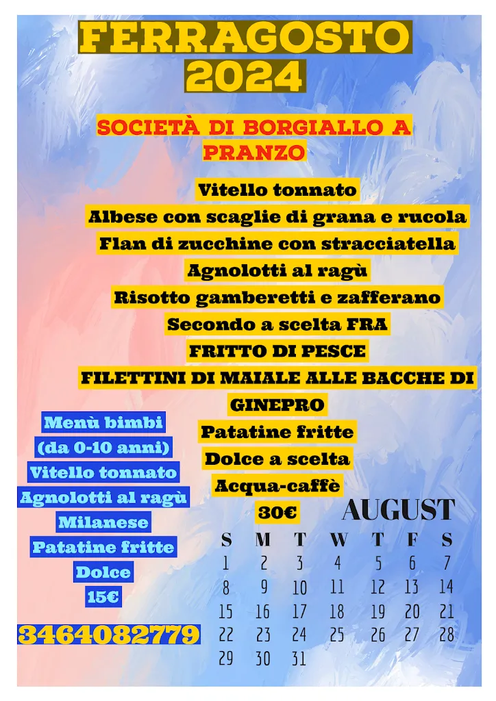 Menü_SOCIETÀ DI BORGIALLO LA ROCA BIANCA_Borgiallo_Bild_2