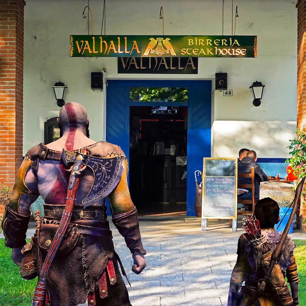 Valhalla Pub Steakhouse restaurant in Borgo Ticino