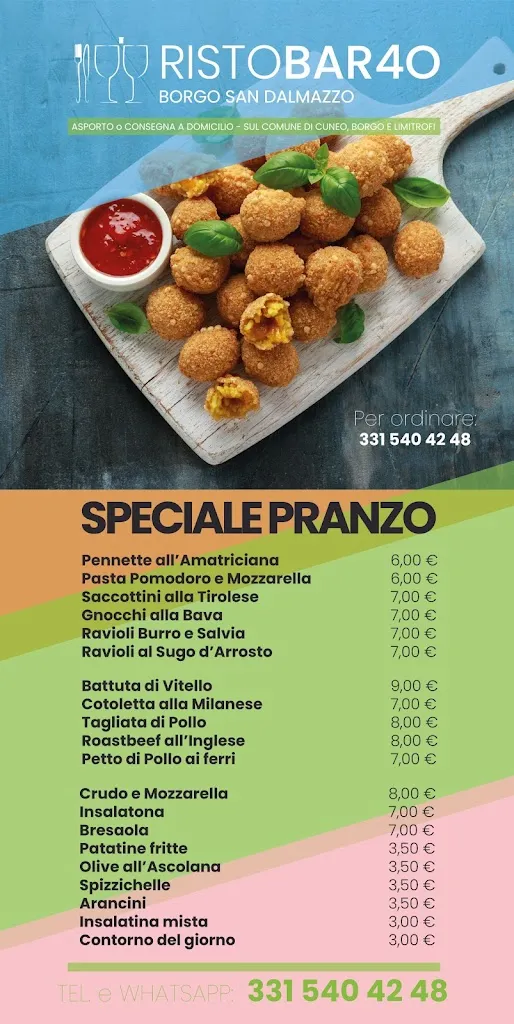 Menu_Ristobar40_Borgo San Dalmazzo_image_1