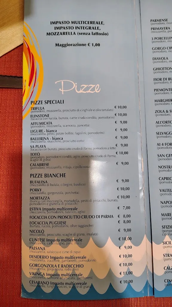 Menu_Pizzeria Marechiaro_Borgo San Dalmazzo_image_3