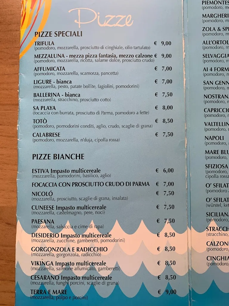 Menu_Pizzeria Marechiaro_Borgo San Dalmazzo_image_4
