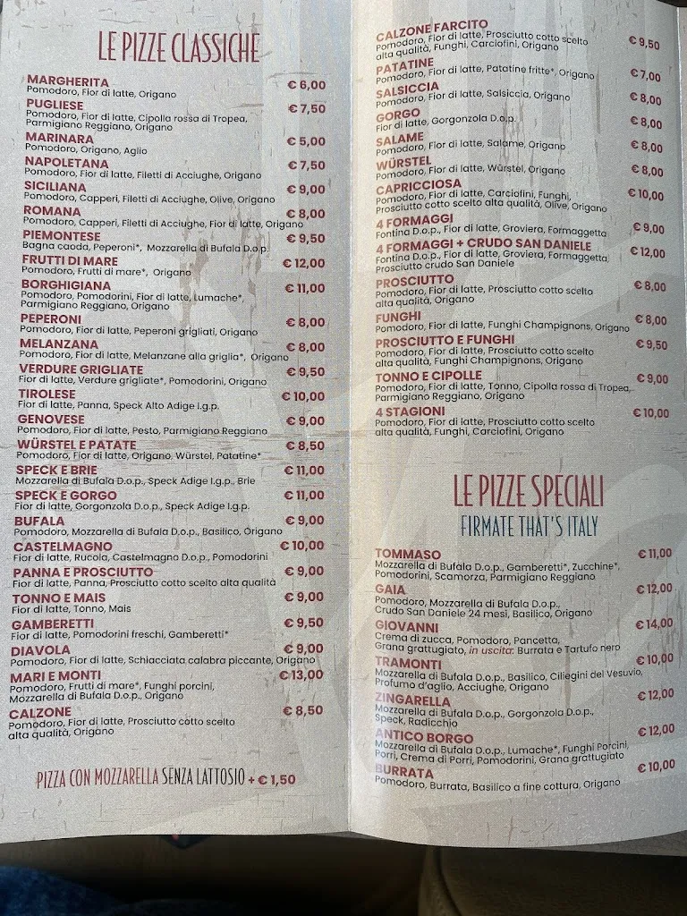 Menu_Pizza & Bistrot Italy_Borgo San Dalmazzo_image_1