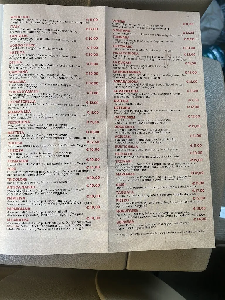 Menu_Pizza & Bistrot Italy_Borgo San Dalmazzo_image_2