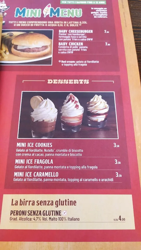 Menu_Old Wild West - Cuneo Borgo San Dalmazzo_Borgo San Dalmazzo_image_4