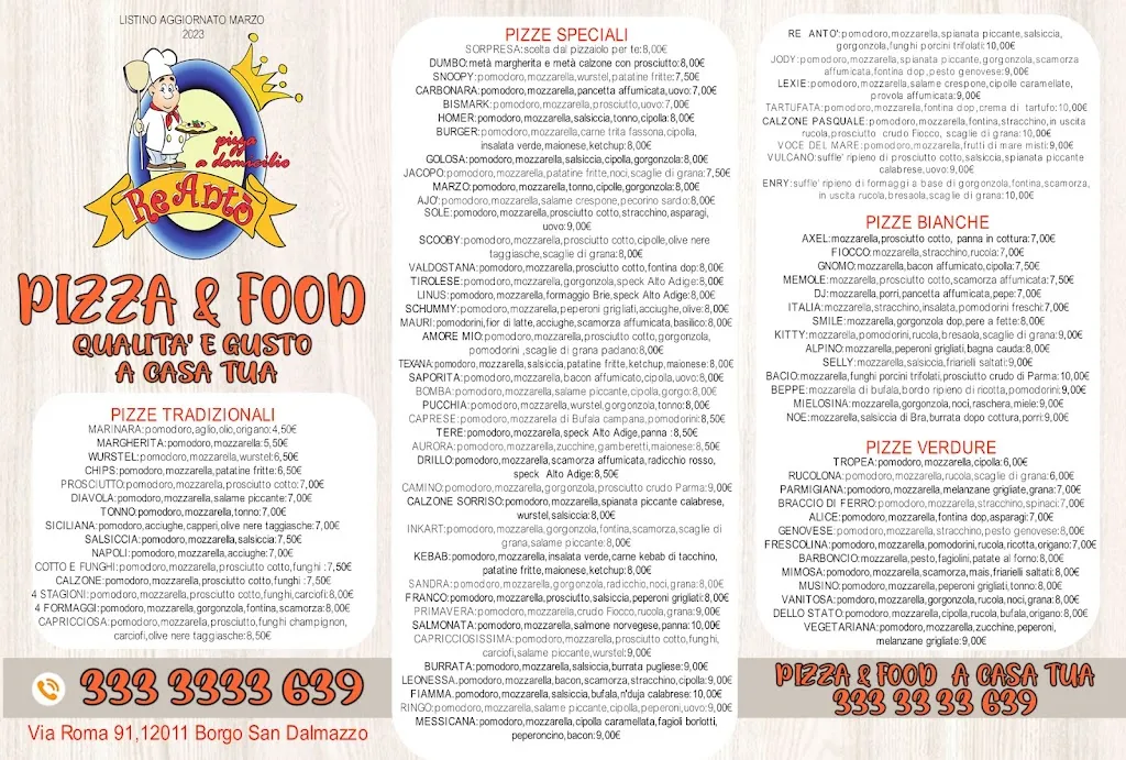 Menu_Re Anto' pizza e food domicilio_Borgo San Dalmazzo_image_2