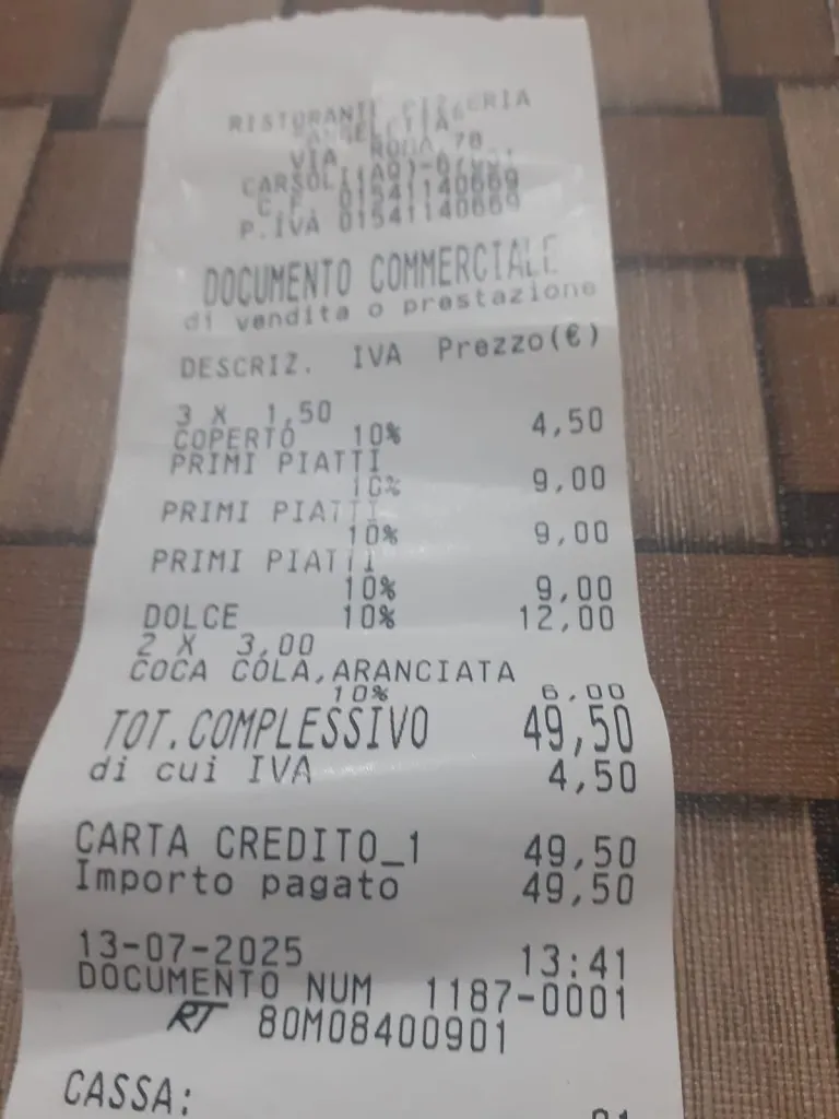 Daniele C_Ristorante Angeletta_Carsoli_review