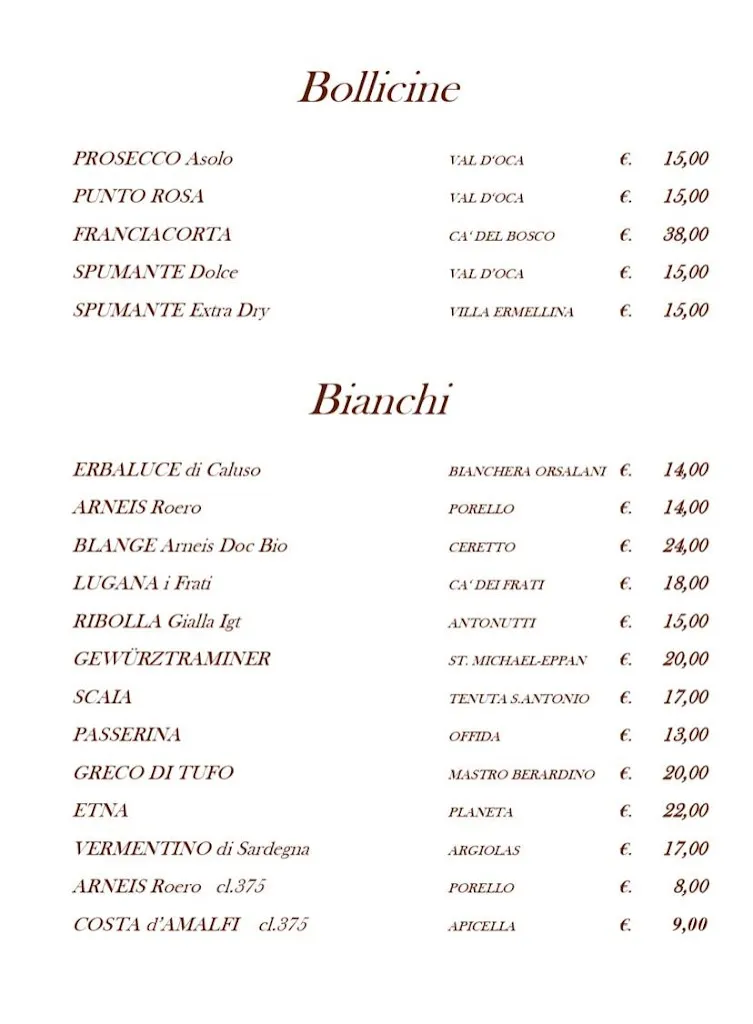 Menu_Pizzeria in Claudio Borgosesia_Borgosesia_image_1