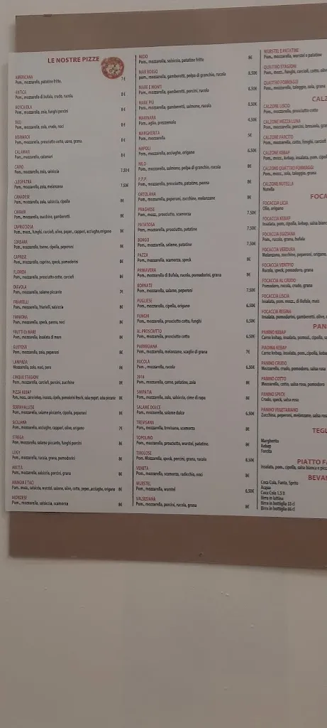 Pizzeria folletti restaurant in Borgosesia