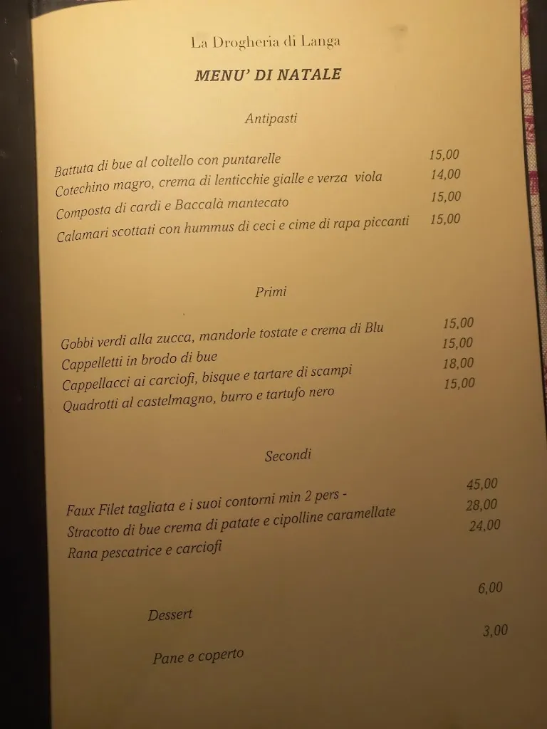 Menu_Drogheria di Langa_Bossolasco_image_1