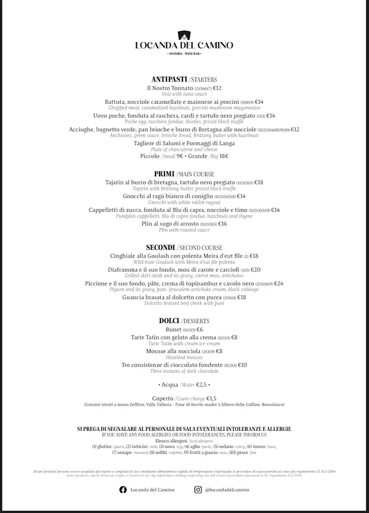 Menu_Locanda del Camino_Bossolasco_image_1