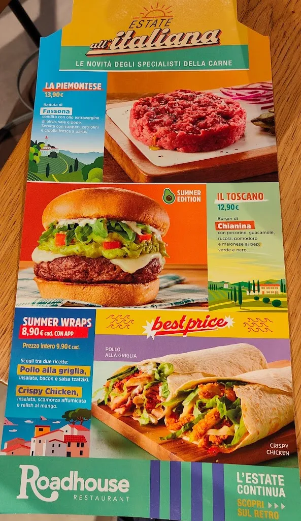 Menu_Roadhouse Restaurant Borgomanero_Borgomanero_immagine_1