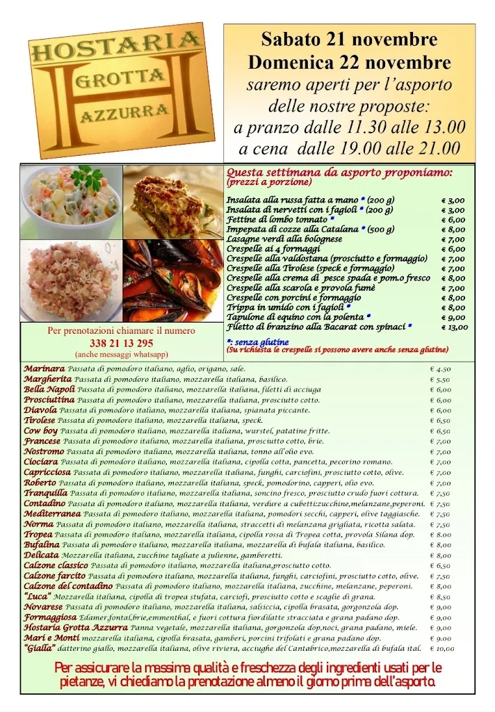 Menu_Hostaria Grotta Azzurra_Borgomanero_image_1