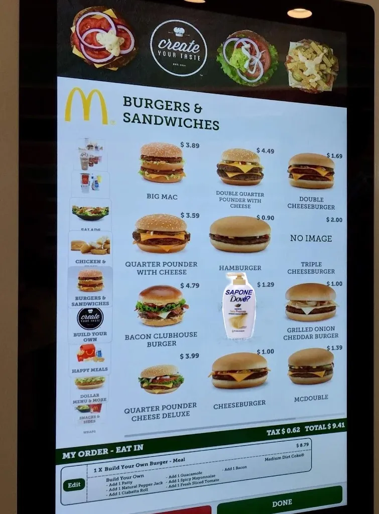 Menu_McDonald's Borgomanero Drive_Borgomanero_image_1