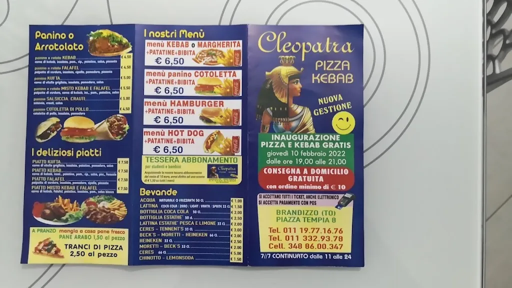 Menu_Pizzeria Kebab Cleopatra_Brandizzo_image_1