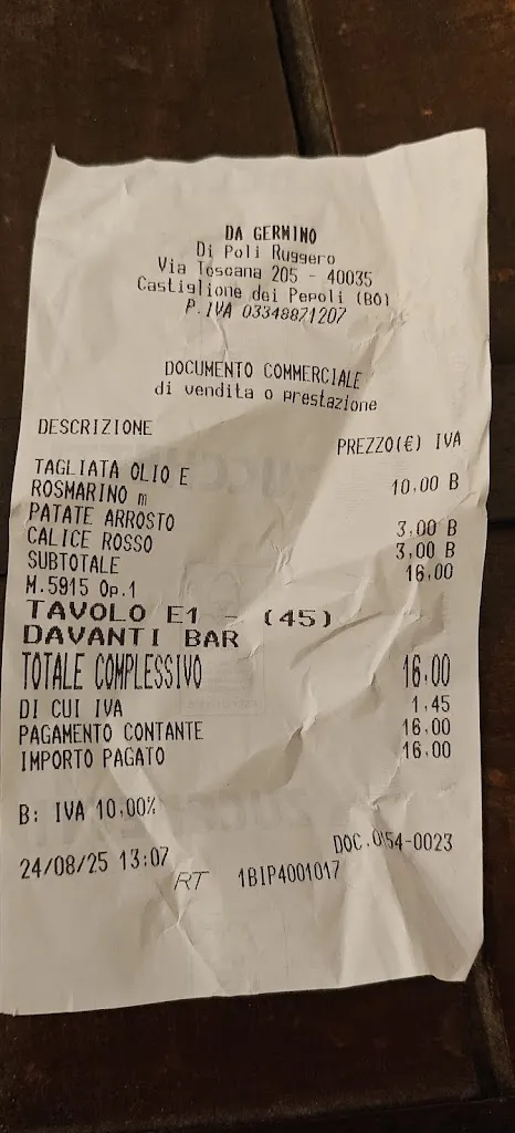 Edoardo Gillone_Da Germino_Castiglione_review